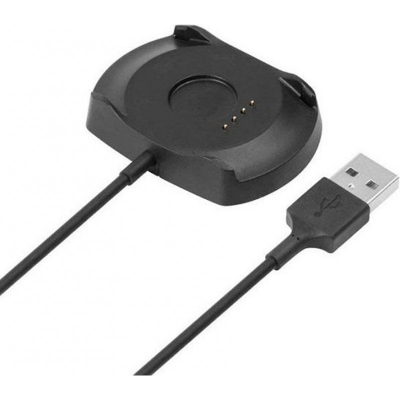 Φορτιστής Xiaomi Amazfit 2/2s/ Stratos & USB Cable Black