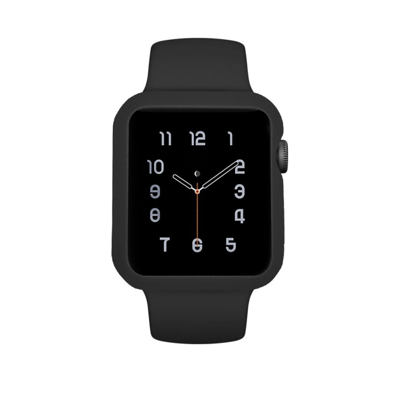 Θήκη TPU Apple Watch 4/5 (40mm) Frosted Protective Cover Black