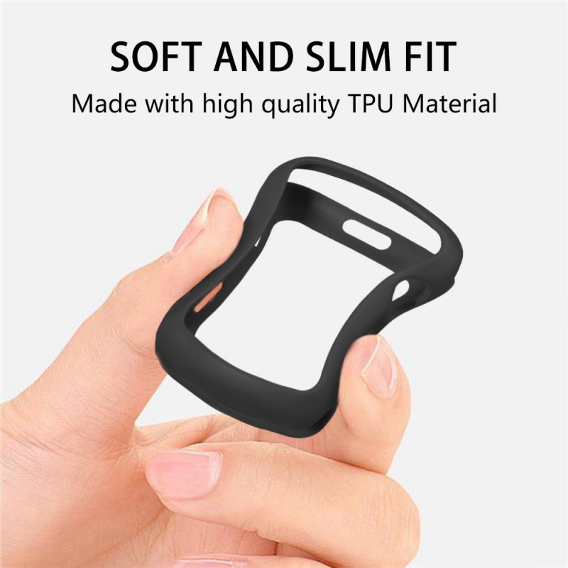Θήκη TPU Apple Watch 4/5 (40mm) Frosted Protective Cover Black