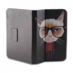 Θήκη Book Oldscool Cat Universal για Tablets 7-8"
