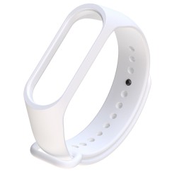 Ανταλλακτικό λουράκι Xiaomi Mi Band 5/6 Smooth Silicone White 