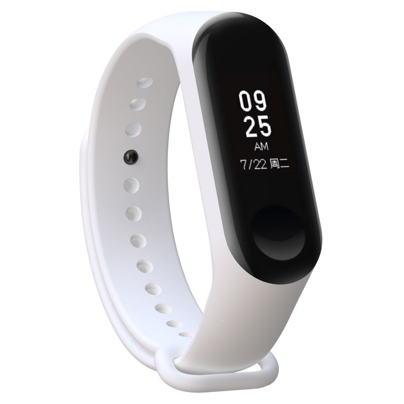 Ανταλλακτικό λουράκι Xiaomi Mi Band 5/6 Smooth Silicone White 