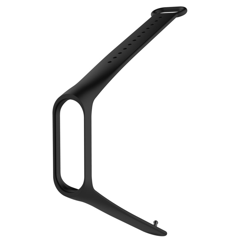 Ανταλλακτικό λουράκι Xiaomi Mi Band 3/Mi Band 4 Smooth Silicone Black 