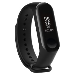 Ανταλλακτικό λουράκι Xiaomi Mi Band 3/Mi Band 4 Smooth Silicone Black 