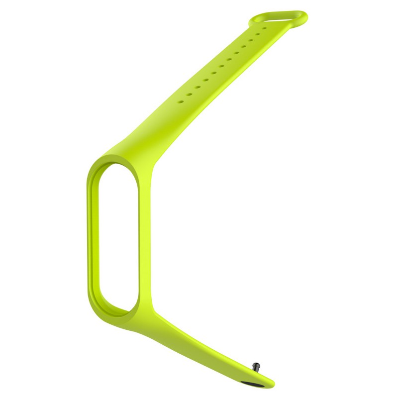 Ανταλλακτικό λουράκι Xiaomi Mi Band 3/Mi Band 4 Smooth Silicone Green