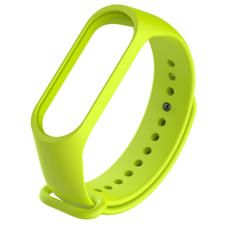Ανταλλακτικό λουράκι Xiaomi Mi Band 3/Mi Band 4 Smooth Silicone Green