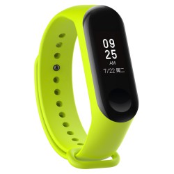 Ανταλλακτικό λουράκι Xiaomi Mi Band 3/Mi Band 4 Smooth Silicone Green