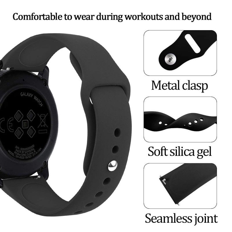 Ανταλλακτικό λουράκι QuickFit Samsung Galaxy Watch (46mm)/ Galaxy Watch3 (45mm)/ Gear S3 R770/R760 Smoothband Purple Ανταλλακτικό λουράκι QuickFit Samsung Galaxy Watch (46mm)/ Galaxy Watch3 (45mm)/ Gear S3 R770/R760 Smoothband Purple