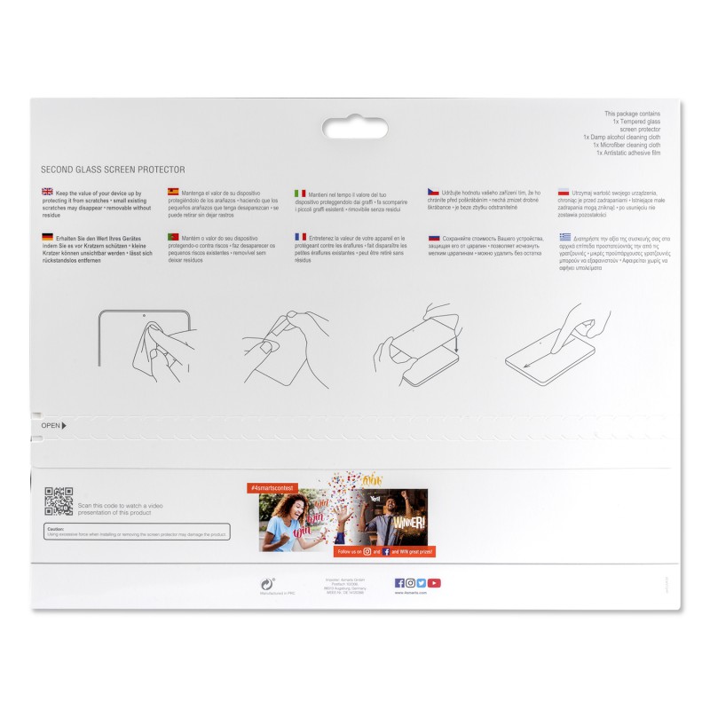 Γυαλί Προστασίας 4smarts Second Glass iPad Pro 11" (2018/2020) AntiCrash / AntiShock (4S493312)