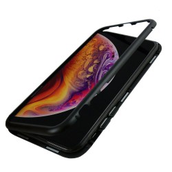 Θήκη 360 Magnetic Xiaomi Redmi Note 9  Clear/Black (OEM)