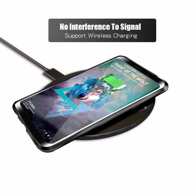 Θήκη 360 Magnetic Xiaomi Redmi Note 9  Clear/Black (OEM)