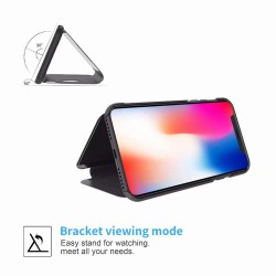 Θήκη Book Clear View Huawei P40 Pro Purple Θήκη Book Clear View Huawei P40 Pro Purple