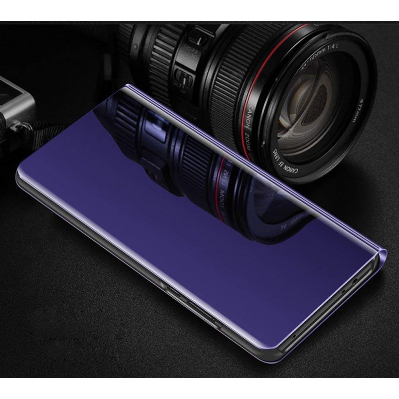 Θήκη Book Clear View Huawei P40 Pro Purple Θήκη Book Clear View Huawei P40 Pro Purple