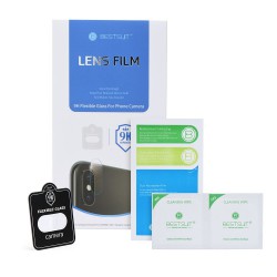Γυαλί Προστασίας BestSuit Nano Flexible Camera Lens Samsung Galaxy S9+ Plus G955 Full Cover Tempered Glass 9H AntiCrash / AntiShock 