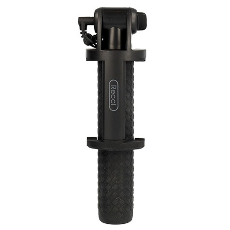 Bluetooth Selfie Stick Recci Nimble RST-C01 3,5mm Jack Black
