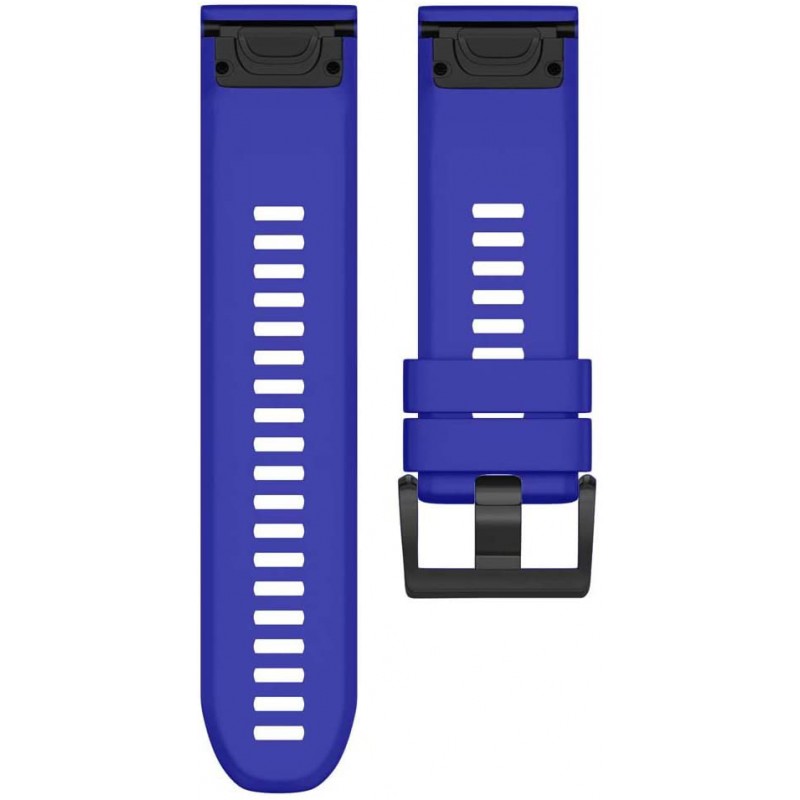 Ανταλλακτικό λουράκι QuickFit Garmin Fenix 5/5 Plus/6/6 Pro/7/Forerunner 945/935 Sportband Grid Texture Royal Blue (22mm) 