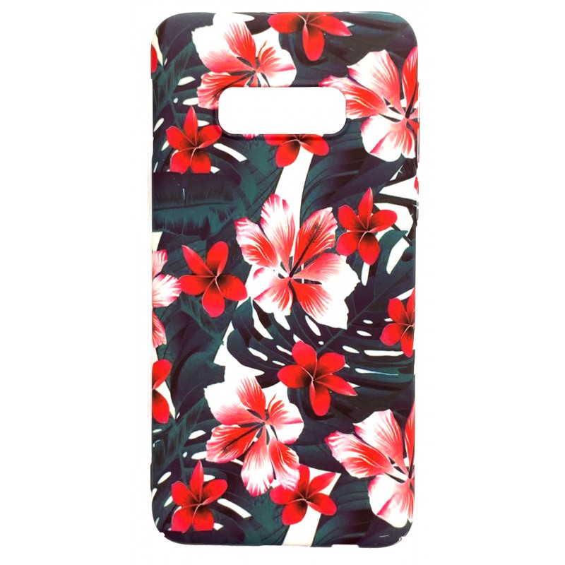 Θήκη Hard Cover Samsung Galaxy S10e G970 Red Flowers