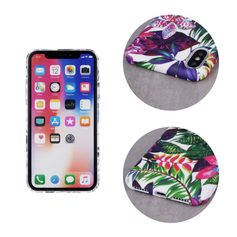 Θήκη Hard Cover Samsung Galaxy S10 G973 Purple Flowers