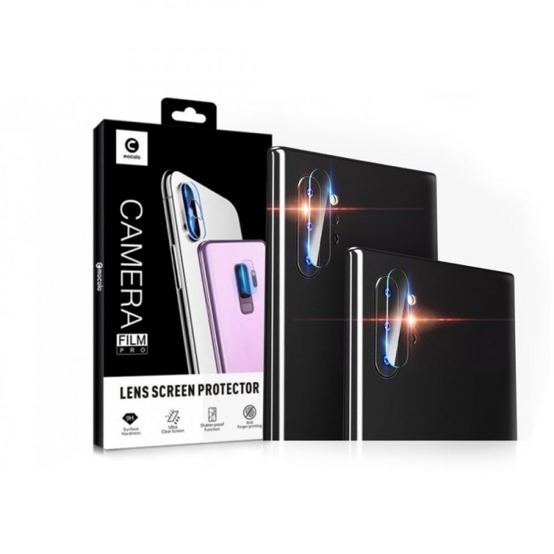 Γυαλί Προστασίας MOCOLO TG+Camera Lens  Samsung Galaxy Note 10 N970 Full Cover Tempered Glass 9H AntiCrash / AntiShock 