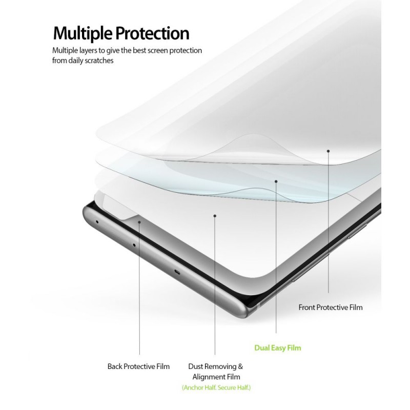 Μεμβράνη Προστασίας Ringke Dual Easy Samsung Galaxy S24 Ultra 5G S928 (2 τμχ) Μεμβράνη Προστασίας Ringke Dual Easy Samsung Galaxy S24 Ultra 5G S928 (2 τμχ)