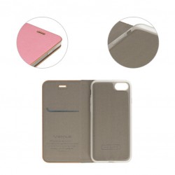 Θήκη Vennus Frame Book Apple iPhone Xs Max Pink
