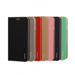 Θήκη Vennus Frame Book Apple iPhone Xs Max Pink