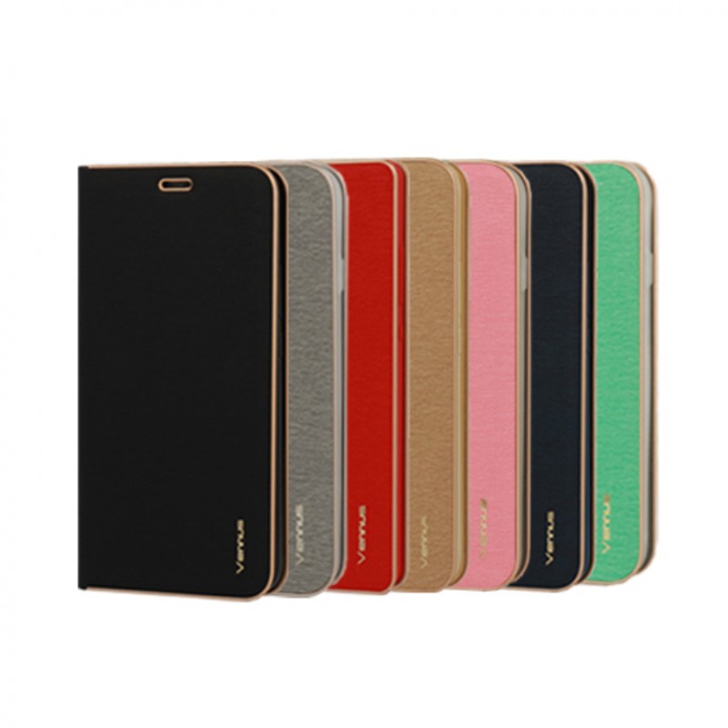 Θήκη Vennus Frame Book Apple iPhone Xs Max Pink