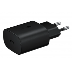 Φορτιστής Ταξιδιού Samsung Wall Adapter EP-TA800XBE & Type-C Cable EP-DA705BBE 25W Fast Charge Black (Original Bulk)