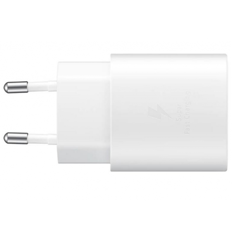 Φορτιστής Ταξιδιού Samsung Wall Adapter EP-TA800NWEGEU 25W Fast Charge White (Original Bulk) 