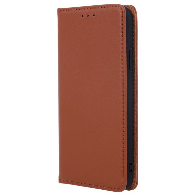 Θήκη Book Smart Pro Genuine Leather Samsung Galaxy S22 5G SM-S901 Brown
