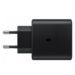 Φορτιστής Ταξιδιού Samsung Wall Adapter EP-TA845XBEGWW & Καλώδιο Type-C 45W Fast Charge Black (Original Bulk)