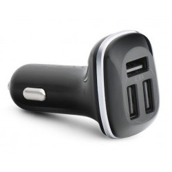 Φορτιστής Αυτοκινήτου QWE Car Charger CT-CC02 3xUSB 4.8A Black