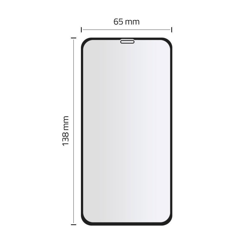 Γυαλί Προστασίας Hofi Apple iPhone 15 (6.1") Tempered Glass Pro+ 9H AntiCrash/AntiShock Black