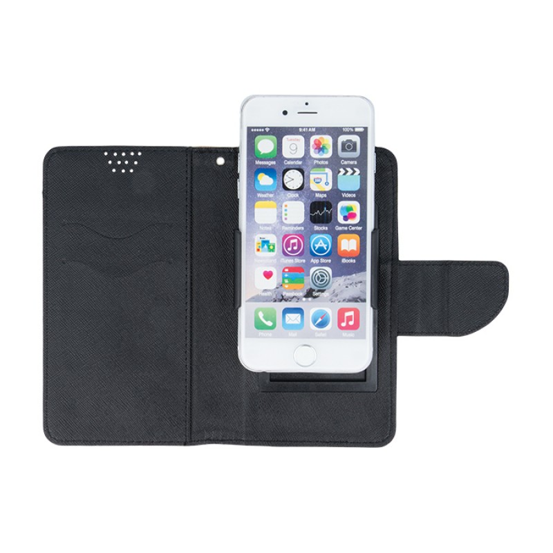 Θήκη Smart Universal Fancy Magnet 4,7 - 5,3" Gold/Black