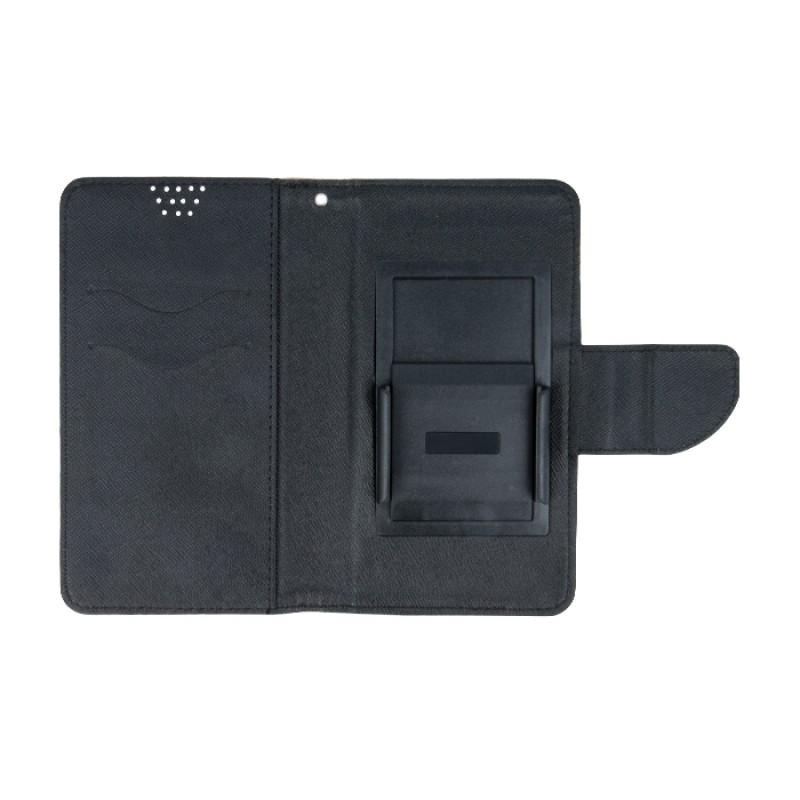 Θήκη Smart Universal Fancy Magnet 4,7 - 5,3" Gold/Black