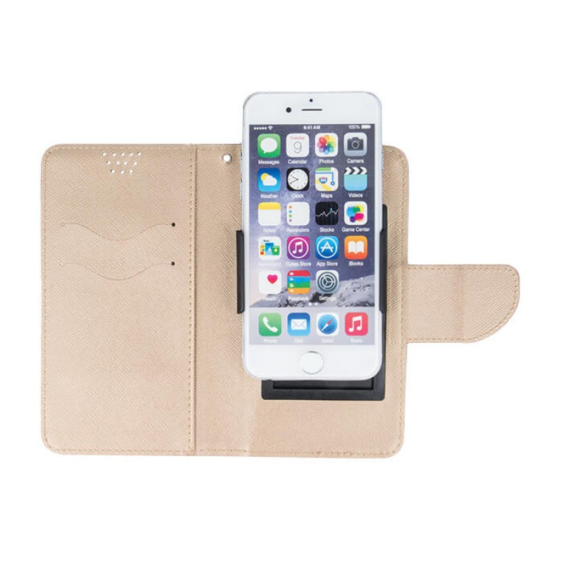 Θήκη Smart Universal Magnet 5,5 - 5,7" Black/Gold