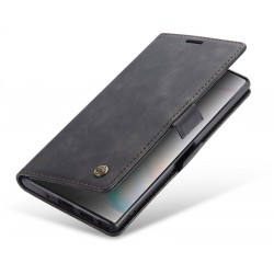 Θήκη Book CaseMe 013 Series Vintage Samsung Galaxy Note 20 N980 Leather Black