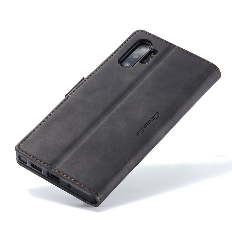 Θήκη Book CaseMe 013 Series Vintage Samsung Galaxy Note 20 N980 Leather Black