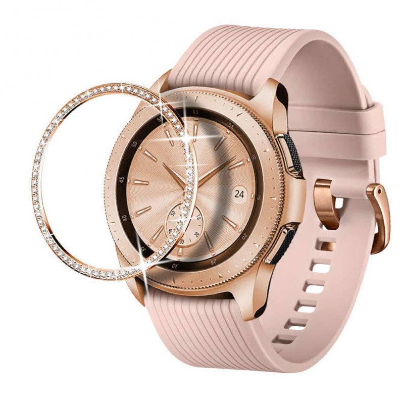 Προστατευτικό Bezel Styling Diamonds Samsung Galaxy Watch (46mm) Rose Gold