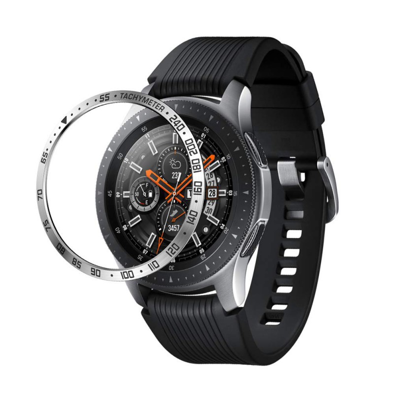 Προστατευτικό Bezel Styling Tachymeter Samsung Galaxy Watch 4 (42mm) Silver