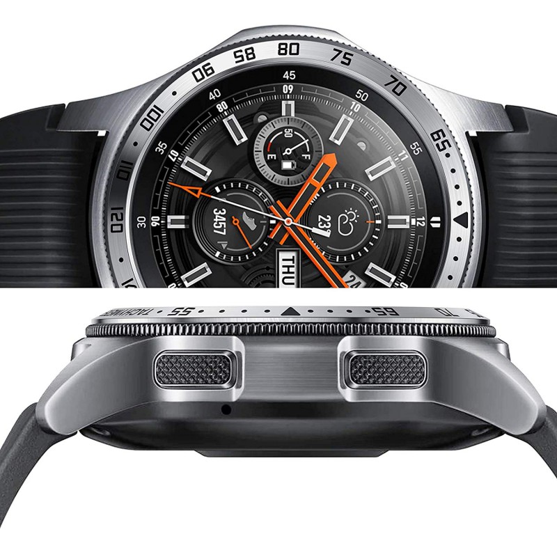 Προστατευτικό Bezel Styling Tachymeter Samsung Galaxy Watch 4 (42mm) Silver