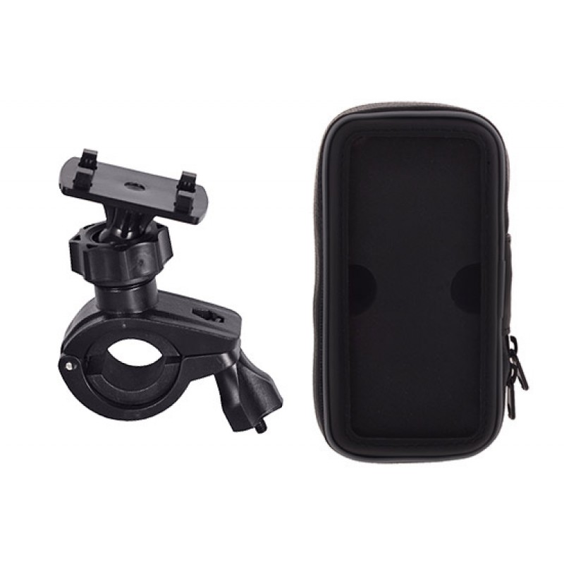 Βάση Στήριξης Ποδηλάτου Waterproof Bike Holder size 04 (9x16,5cm) Black