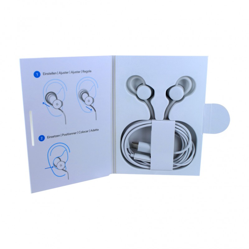 Ακουστικά Handsfree Google G957-00484 USB Type-C White (Original) 