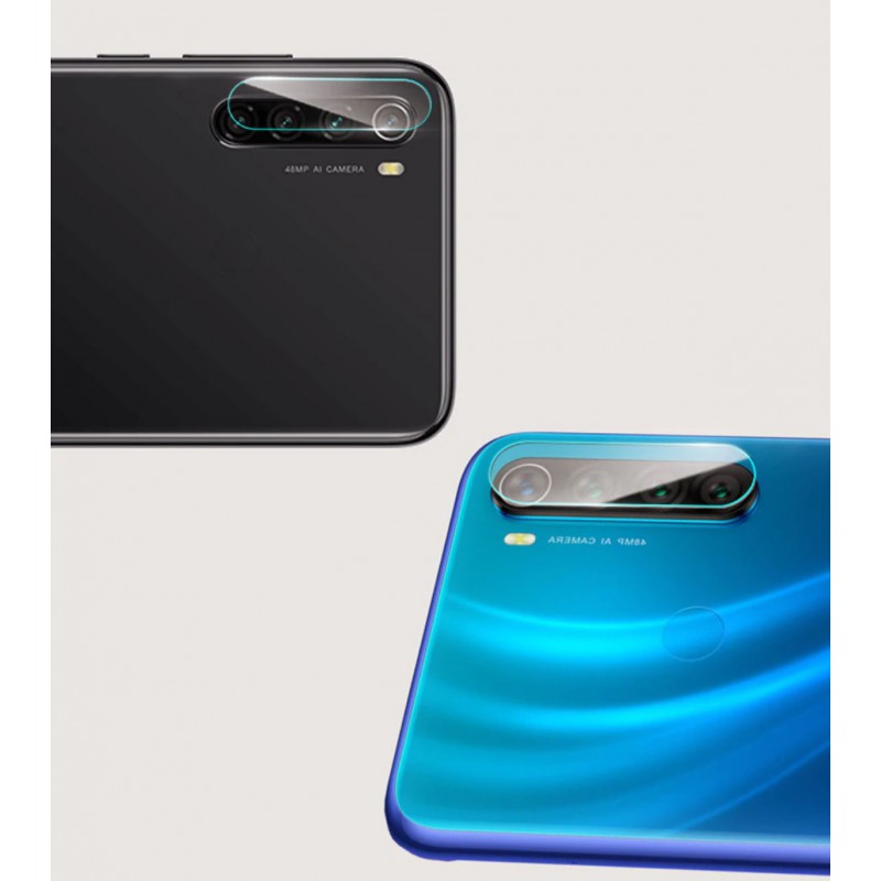 Γυαλί Προστασίας Camera Lens Xiaomi Redmi Note 8 Full Cover Tempered Glass 9H AntiCrash / AntiShock 