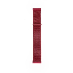 Ανταλλακτικό λουράκι QuickFit Nylon Red για Samsung Galaxy Watch3(45mm)/Watch(46mm)/Huawei Watch 3 (46mm)/ Watch 3 Pro (48mm)/GT 2/Pro/Honor GS Pro/Amazfit GTR 3 (46mm)/GTR 3 Pro/GTR(47mm)/ Stratos 3(48mm) (22mm)