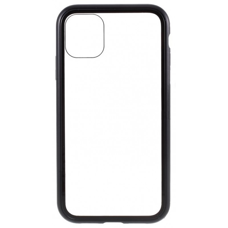 Θήκη 360 Magnetic Apple iPhone 11 Pro Max (6.5") Clear/Black