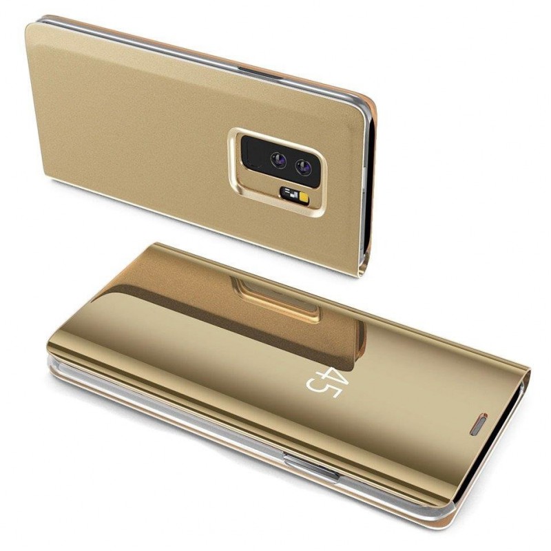 Θήκη Book Clear View Samsung Galaxy A51 SM-A515 Gold
