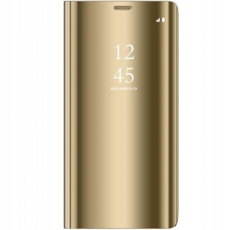 Θήκη Book Clear View Samsung Galaxy A51 SM-A515 Gold