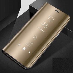 Θήκη Book Clear View Samsung Galaxy A51 SM-A515 Gold