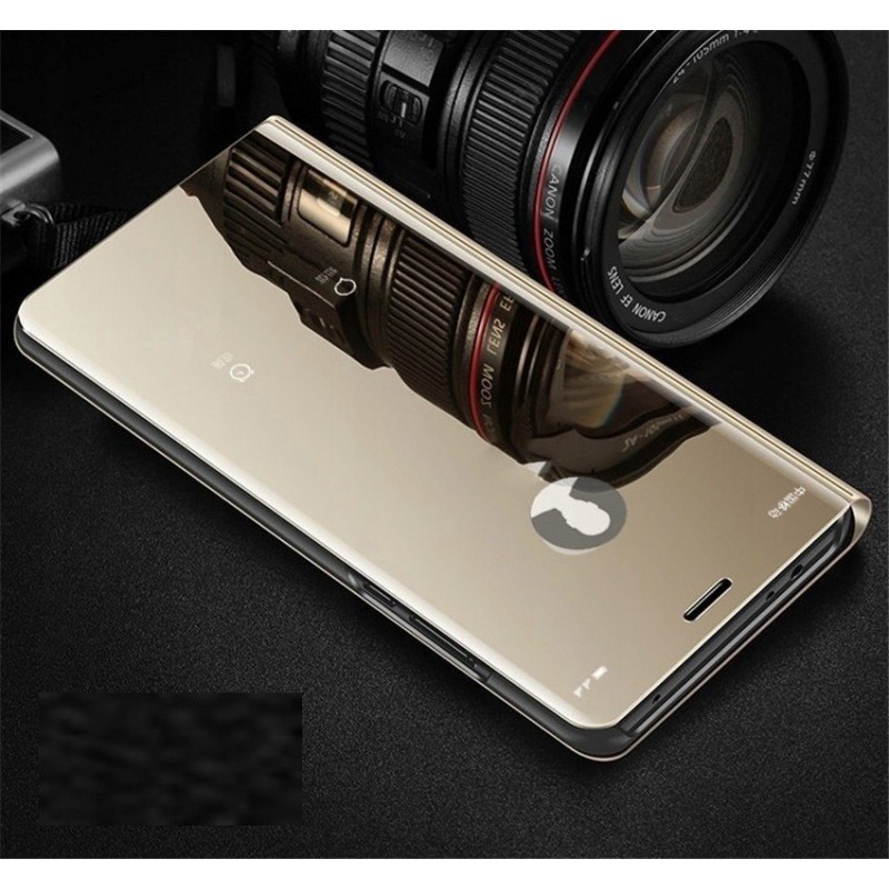 Θήκη Book Clear View Samsung Galaxy A51 SM-A515 Gold